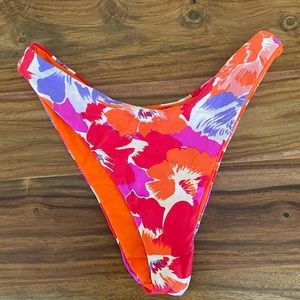 L*Space cabana bikini bottom in superbloom